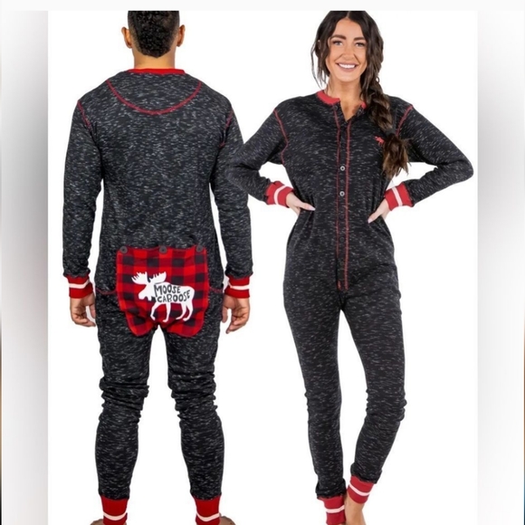 NWT Flapjacks Unisex Moose Caboose Onsie. - Picture 2 of 6